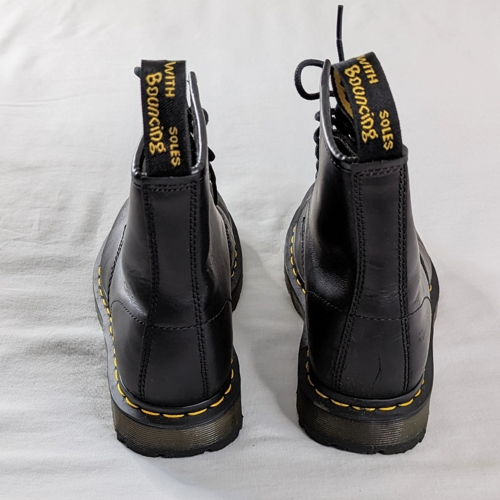 Dr. Martens 1460 Black Wintergrip Lace Up Boots - Picture 5 of 10